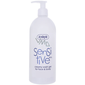 Ziaja Sensitive Skin Cream Waschgel Für empfindliche Haut 400 ml
