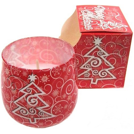 Santo Candles Frohe Weihnachten Duftkerze in Glas 100 g