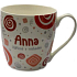 Nekupto Twister Becher namens Anna rot 0,4 Liter