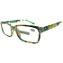 Berkeley Reading Prescription Glasses +1.0 hellgrün geblüht 1 Stück MC2096