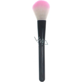 Kosmetikpinsel für Rouge weiß-pink 15 cm 30350