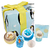 Bomb Cosmetics Pinguin-Party Badekugel 2 x 160 g + Butterstück 2 x 50 g + Kugel 30 g + Seife 100 g, Kosmetikset