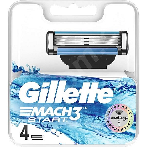 Gillette Mach3 Start Ersatzkopf 4 Stück, für Herren