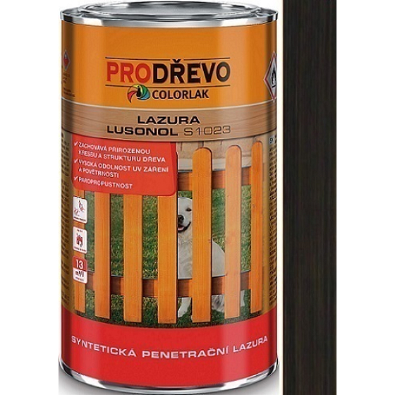Colorlak Lazura Lusonol S1023 synthetischer Penetrationsfleck Walnuss 2,5 l