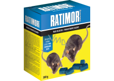 Ratimor Brodifacoum Paraffin-Blöcke Rattenbekämpfungsmittel, 300 g