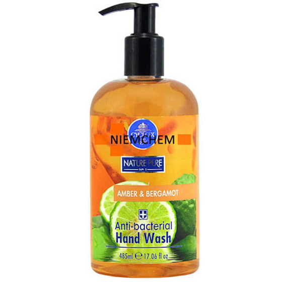 Cyclax Nature Pure Amber + Bergamotte antibakterielle Flüssigseife 500 ml