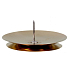 Emocio Candlestick Metalltisch Gold 5 cm 1 Stück S37