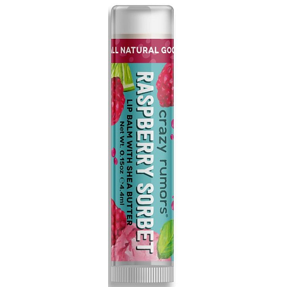 Crazy Rumors Himbeersorbet Himbeer Lippenbalsam 4,4 ml