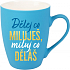 Albi Velvet Becher Do what you love türkis 300 ml