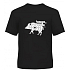 Albi Humorvolles T-shirt Das größte Wildschwein im Revier, Herrengröße L