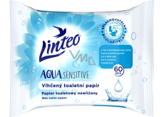 Linteo Feuchttücher Toilettenpapier Aqua Sensitive, 60 Stk