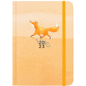 Albi Tagebuch 2023 täglich Fuchs 17 x 12,6 x 2,5 cm