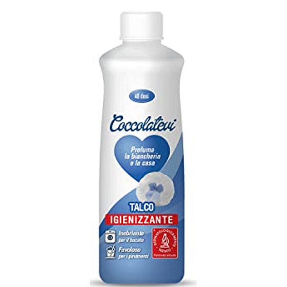 Coccolatevi Talco konzentrierte Parfüm für Waschmaschine mit Desinfektionsmittel 48 Dosen 300 ml