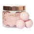 Grace Cole Vanille & Mandel prickelnde Badekugeln 10 x 15 g + Glasgefäß, Kosmetikset für Frauen