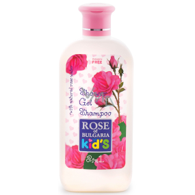 Rose of Bulgaria 2in1 Duschgel und Shampoo mit Rosenwasser für Kinder 200 ml Rose of Bulgaria 2in1 Duschgel und Shampoo mit Rosenwasser für Kinder 200 ml