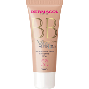 Dermacol BB All in One Hyaluronsäure Creme 01 Sand 30 ml