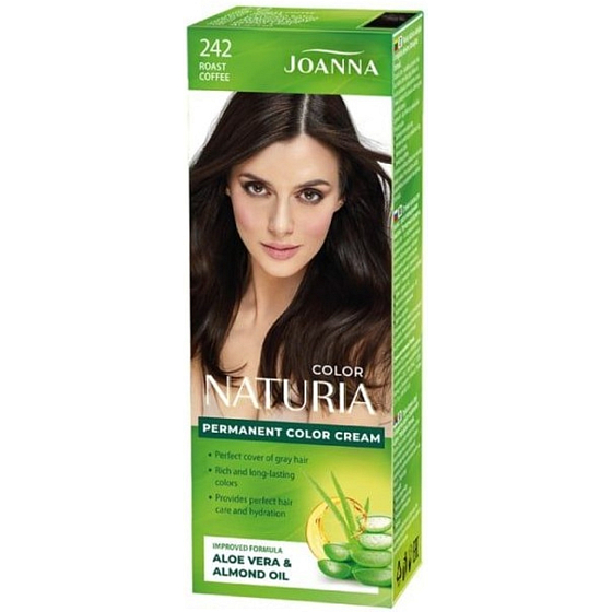 Joanna Naturia Haarfarbe mit Milchproteinen 242 Braun