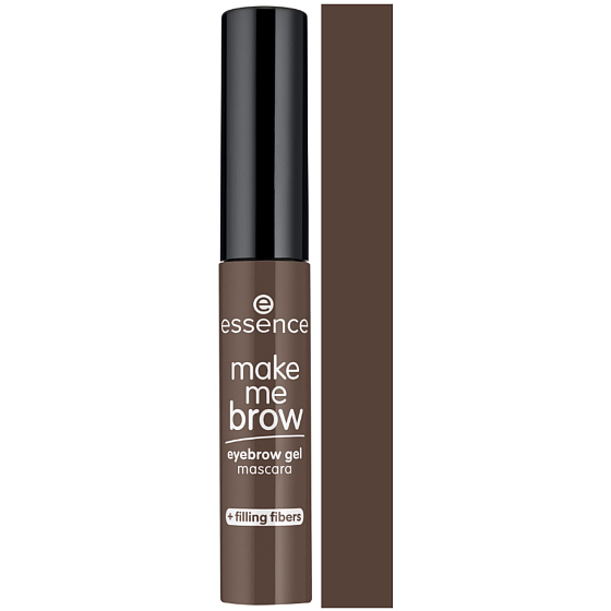 Essence Make me Brow Gel-Mascara für die Augenbrauen 07 Dark Browny Brows 3,8 ml
