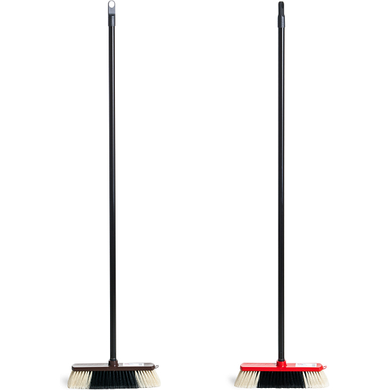 Vektex Besen mit Stiel 120 cm, 1 Stk, verschiedene Farben
