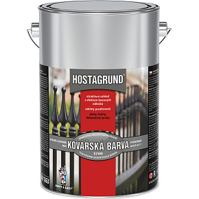 HOSTAGRUND Schmiedefarbe S2160K, 0950 Schmiedeschwarz, 4 l
