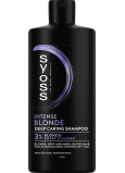 Syoss Blonde & Silver Shampoo für aufgehelltes, blondes und graues Haar, 440 ml