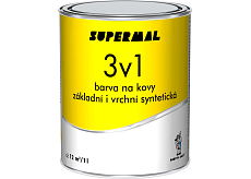 Supermal 3v1 S2177 0570 dunkelgrün obere synthetische Farbe für Metalle, 0,6 l