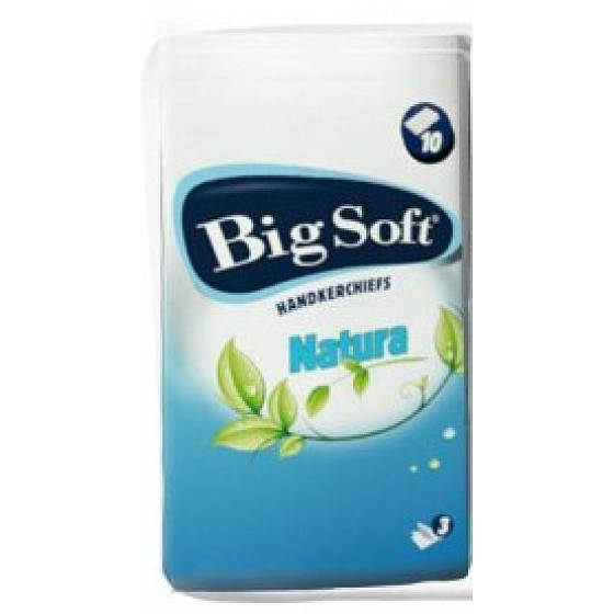 Big Soft Natura Papiertaschentücher 3-lagig 1 Stück