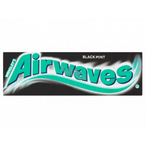 Wrigleys Airwaves Black Mint Kaugummi 10 Stück, 14 g