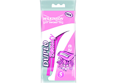 Wilkinson Sword Duplo Beauty Einwegrasierer, 2 Klingen, 5 Stk