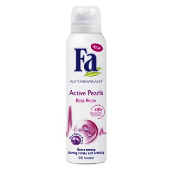 Fa Active Pearls Rose Frisches Deodorant-Spray für Frauen 150 ml
