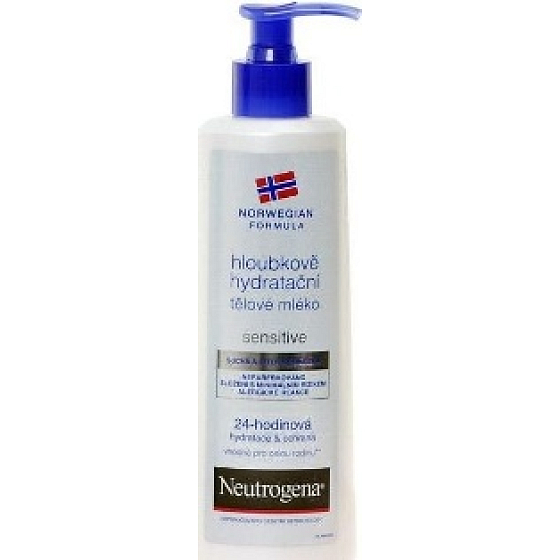 Neutrogena Sensitive Deep Moisturizing Body Lotion 250 ml trockene und empfindliche Haut