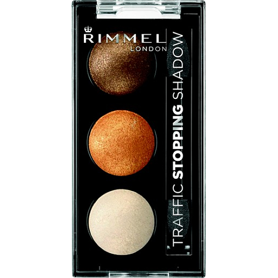 Rimmel London Traffic Stop gebackene Trio Lidschatten 001 über die Grenze 2,4 g