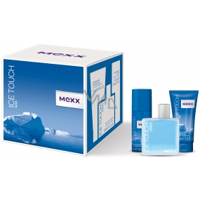 Mexx Ice Touch Man Eau de Toilette 50 ml + Duschgel 50 ml + Deodorant Spray 50 ml, Geschenkset