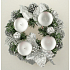 Adventssilberkranz 23 cm