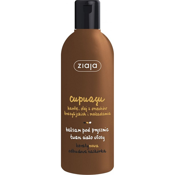 Ziaja Cupuacu Duschbalsam für Gesicht, Körper und Haare 300 ml