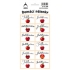 Arch Stickers Home Brandy Jablkovice 12 Etiketten