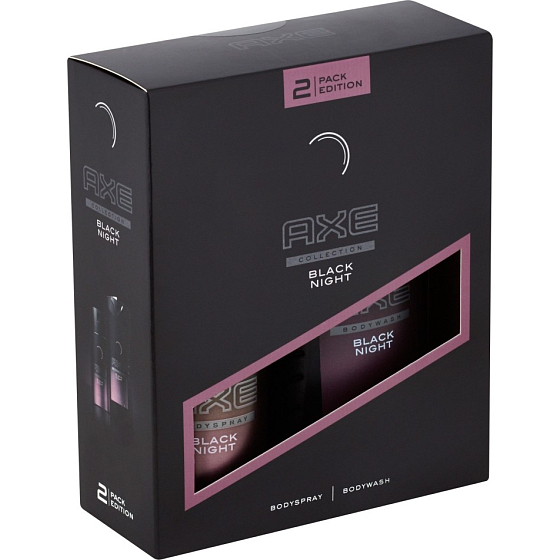 Axe Black Night Deodorant Spray für Männer 150 ml + Duschgel 250 ml, Kosmetikset