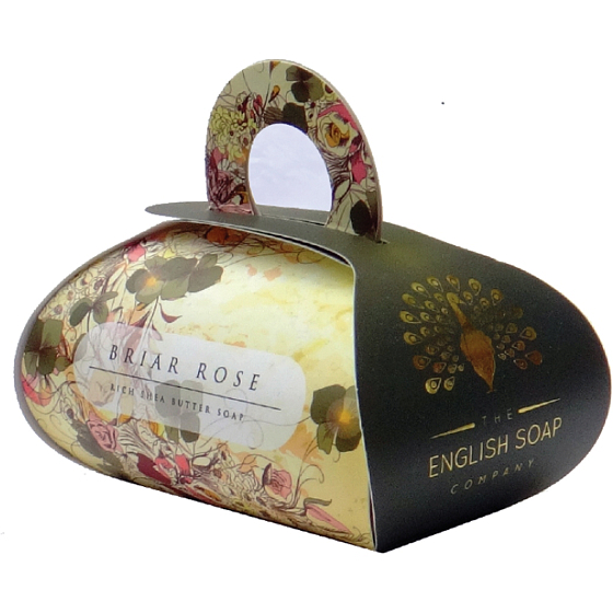 English Soap Hagebutten-Naturseife mit Sheabutter 260 g
