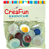 CreaFun Farbige Augen 25 mm 15 Stück