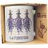 Bohemia Gifts Keramikbecher mit einem Bild von Lavendel 2.350 ml
