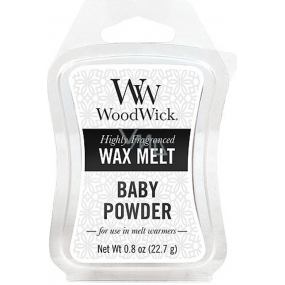 WoodWick Babypuder - Kinderpulver duftendes Wachs für Aromalampen 22.7 g