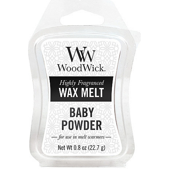 WoodWick Babypuder - Kinderpulver duftendes Wachs für Aromalampen 22.7 g