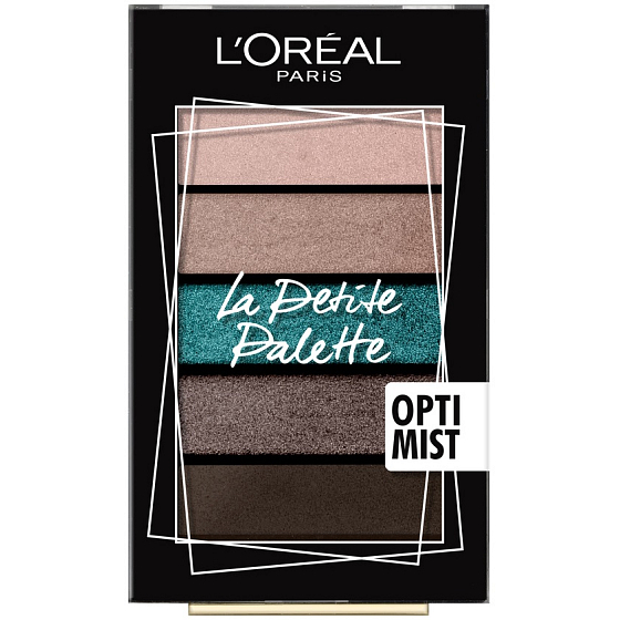 Loreal La Petite Lidschatten Mini Palette Nr. 03 Optimist 5 x 0,8 g