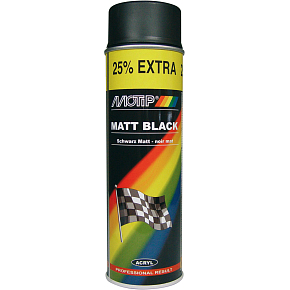 Motip 04006 Spray, universelle Autolack, schwarz matt, 500 ml Motip 04006 Spray, universelle Autolack, schwarz matt, 500 ml