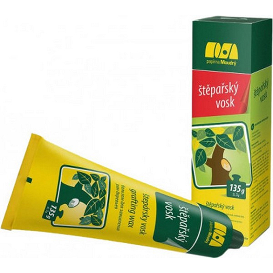 Wise Štěpařský Wachs mit Zusatz von Bienenwachs, zur Transplantation und Behandlung von Wunden nach Schnitten und Abschürfungen in Baumkulturröhrchen 135 g