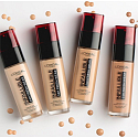 Loreal Paris Infallible 24H Fresh Wear Foundation Make-up deckt Unvollkommenheiten ab, löscht nicht, trocknet die Haut nicht 110 Rose Vanilla 30 ml