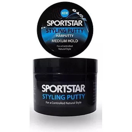 Sportstar Styling Putty Modellierhaarpaste, mittlere Fixierung 50 ml