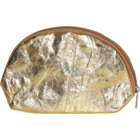 Albi Eco Kosmetiktasche aus abwaschbarem Papier Gold 22 x 14 x 6 cm