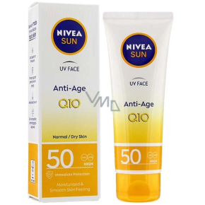 Nivea Sun Q10 Anti-Age & Anti-Pigmente von 50 Anti-Falten-Sonnencreme 50 ml