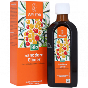 Weleda Bio-Sanddornsirup, bio-zertifiziert, gesüßt mit Zucker und Honig 250 ml
